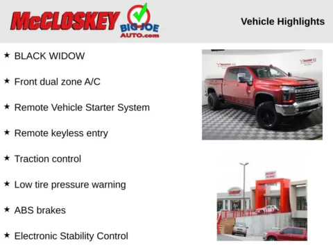 Photos of 2020 Chevrolet Silverado 2500HD LTZ BLACK WIDOW for sale in Colorado Springs, CO at McCloskey Truck Town (Licensed as McCloskey Motors Inc.)