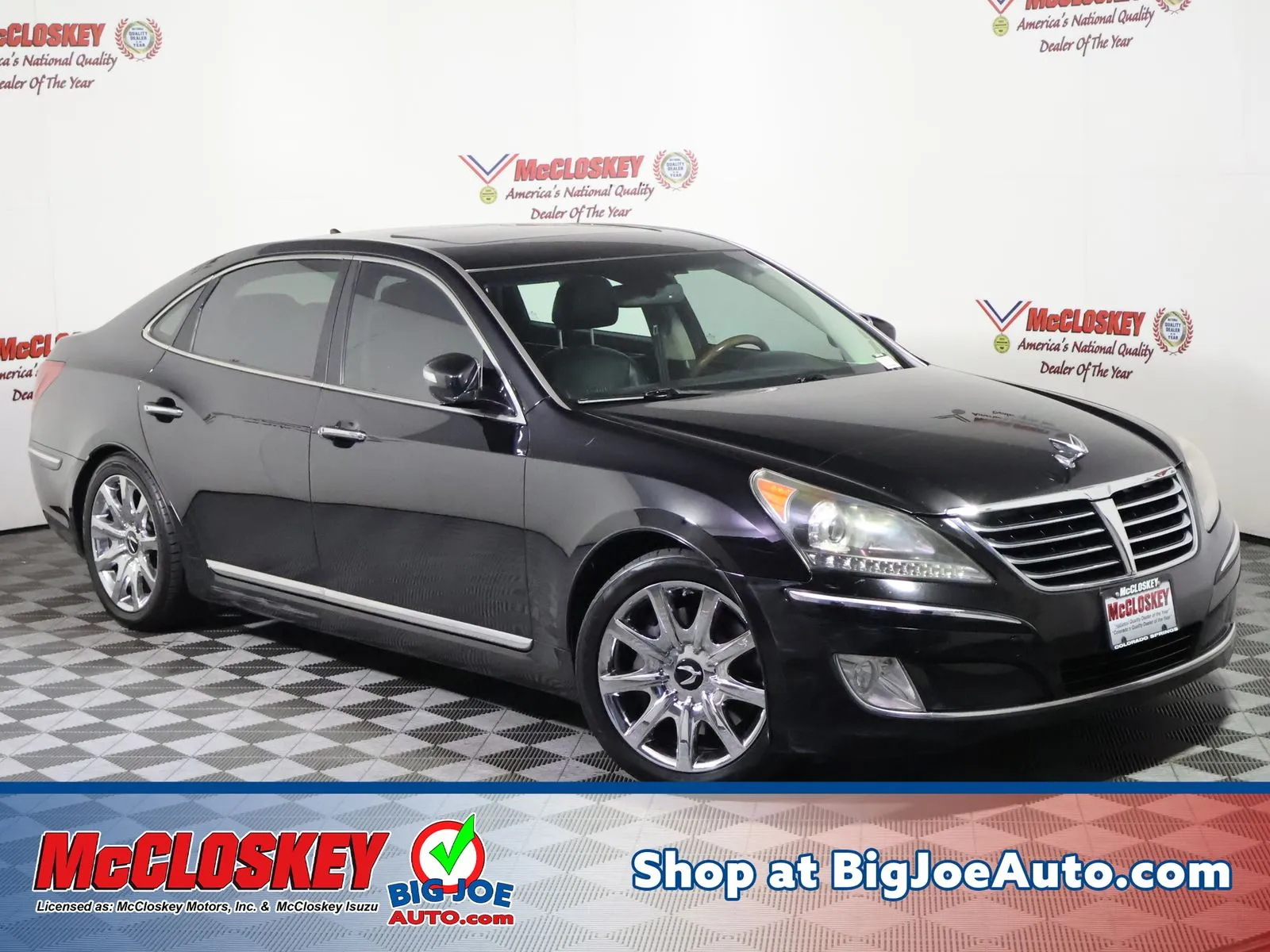 Black 2013 Hyundai Equus Signature for sale in Colorado Springs, CO