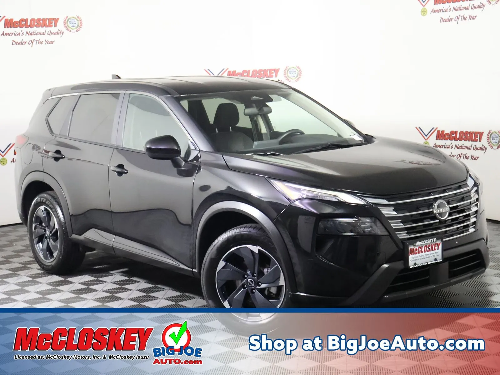 Black 2024 Nissan Rogue SV for sale in Colorado Springs, CO