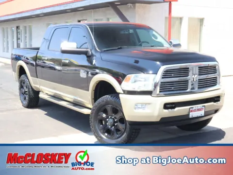 Black 2012 Ram 3500 Laramie Longhorn for sale in Colorado Springs, CO
