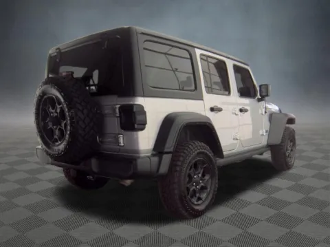 Photos of 2023 Jeep Wrangler Willys 4xe for sale in Colorado Springs, CO at McCloskey Truck Town (Licensed as McCloskey Motors Inc.)