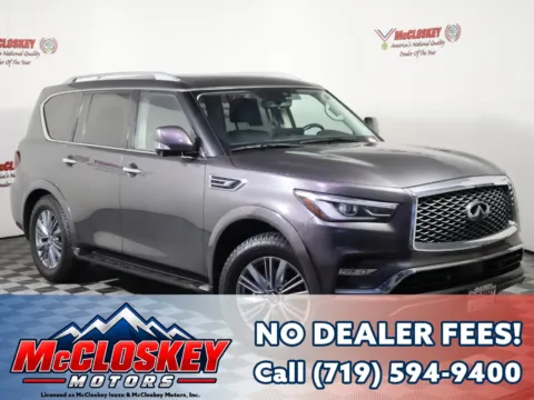Gray 2024 INFINITI QX80 LUXE for sale in Colorado Springs, CO