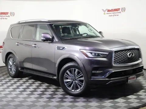 Photos of 2024 INFINITI QX80 LUXE for sale in Colorado Springs, CO at McCloskey Truck Town (Licensed as McCloskey Motors Inc.)