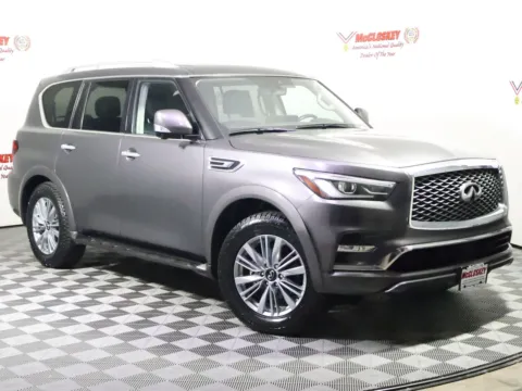 Photos of 2024 INFINITI QX80 LUXE for sale in Colorado Springs, CO at McCloskey Truck Town (Licensed as McCloskey Motors Inc.)