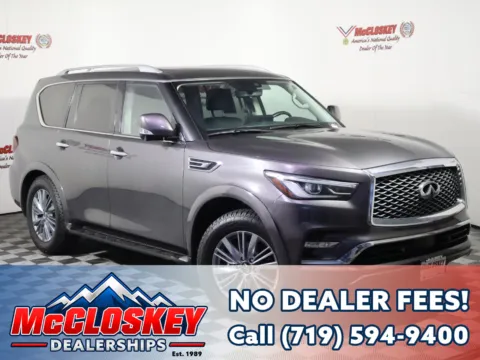 Gray 2024 INFINITI QX80 LUXE for sale in Colorado Springs, CO