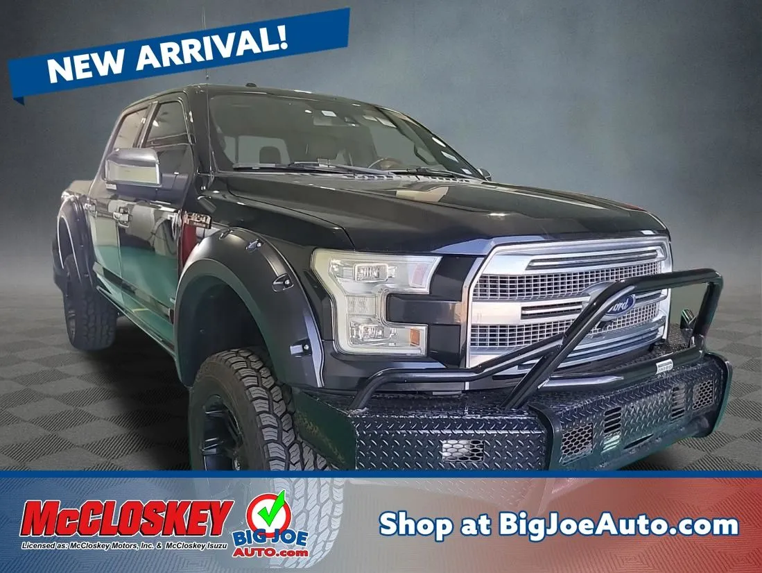 Black 2015 Ford F-150 Platinum for sale in Colorado Springs, CO