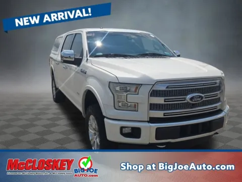 White 2015 Ford F-150 Platinum for sale in Colorado Springs, CO