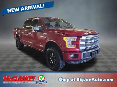 Red 2015 Ford F-150 Platinum for sale in Colorado Springs, CO