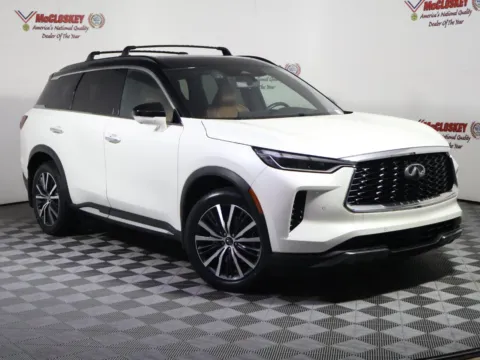 Photos of 2024 INFINITI QX60 Autograph for sale in Colorado Springs, CO at McCloskey Truck Town (Licensed as McCloskey Motors Inc.)