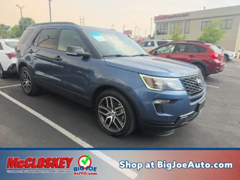Blue 2019 Ford Explorer Sport for sale in Colorado Springs, CO