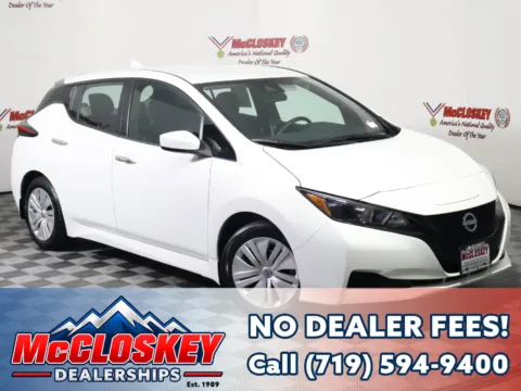 White 2025 Nissan Leaf S for sale in Colorado Springs, CO