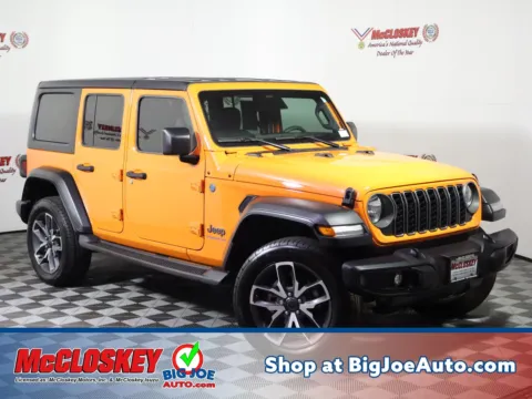 Orange 2025 Jeep Wrangler Sport S 4xe for sale in Colorado Springs, CO
