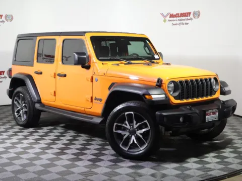 Photos of 2025 Jeep Wrangler Sport S 4xe for sale in Colorado Springs, CO at McCloskey Truck Town (Licensed as McCloskey Motors Inc.)