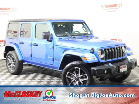Blue 2024 Jeep Wrangler Sport S 4xe for sale in Colorado Springs, CO