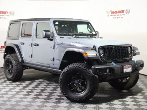 Photos of 2024 Jeep Wrangler Willys 4xe for sale in Colorado Springs, CO at McCloskey Truck Town (Licensed as McCloskey Motors Inc.)