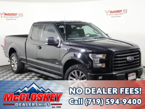 Black 2016 Ford F-150 XLT for sale in Colorado Springs, CO
