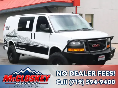 White 2019 GMC Savana 2500 4x4 QUIGLEY CONVERSION!! for sale in Colorado Springs, CO