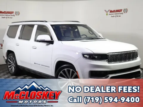 White 2022 Jeep Grand Wagoneer Series II for sale in Colorado Springs, CO