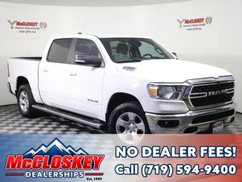 White 2022 Ram 1500 Big Horn/Lone Star for sale in Colorado Springs, CO