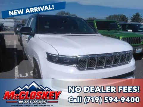 White 2024 Jeep Grand Wagoneer L l for sale in Colorado Springs, CO