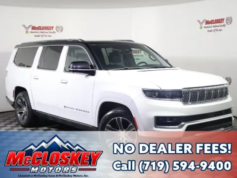 White 2024 Jeep Grand Wagoneer L l for sale in Colorado Springs, CO
