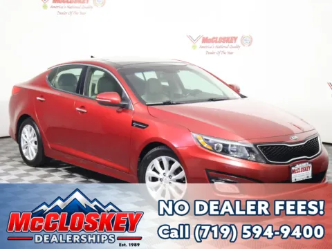 Red 2015 Kia Optima EX for sale in Colorado Springs, CO