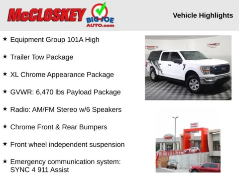 Photos of 2022 Ford F-150 XL for sale in Colorado Springs, CO at McCloskey Truck Town (Licensed as McCloskey Motors Inc.)