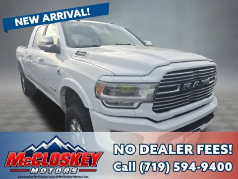White 2019 Ram 2500 Laramie for sale in Colorado Springs, CO