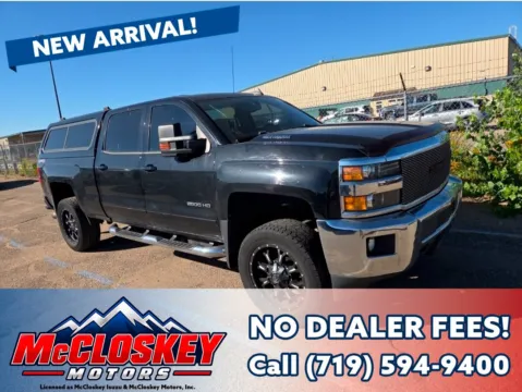 Black 2016 Chevrolet Silverado 2500 HD LT for sale in Colorado Springs, CO