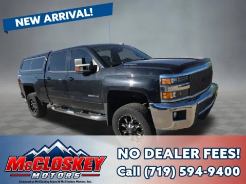 Black 2016 Chevrolet Silverado 2500 HD LT for sale in Colorado Springs, CO