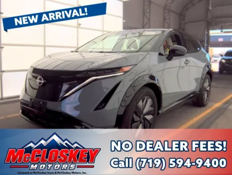 Black 2024 Nissan Ariya EVOLVE+ e-4ORCE for sale in Colorado Springs, CO