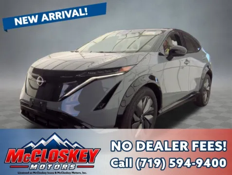 Black 2024 Nissan Ariya EVOLVE+ e-4ORCE for sale in Colorado Springs, CO