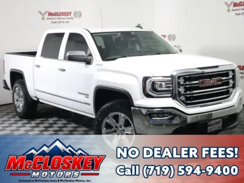 White 2018 GMC Sierra 1500 SLT for sale in Colorado Springs, CO