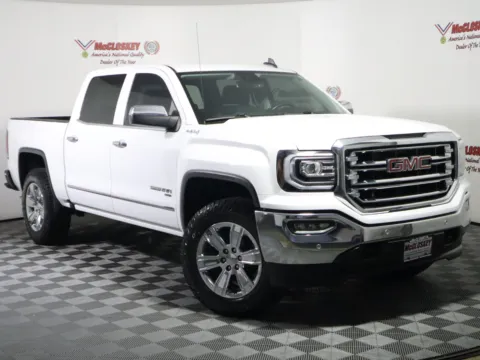 Photos of 2018 GMC Sierra 1500 SLT for sale in Colorado Springs, CO at McCloskey Truck Town (Licensed as McCloskey Motors Inc.)