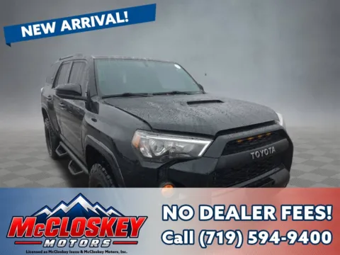 Black 2019 Toyota 4Runner TRD Off-Road for sale in Colorado Springs, CO