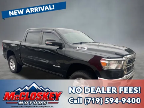 Black 2021 Ram 1500 Big Horn/Lone Star for sale in Colorado Springs, CO