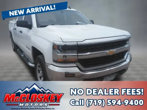 White 2018 Chevrolet Silverado 1500 WT for sale in Colorado Springs, CO