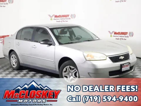 Silver 2007 Chevrolet Malibu LS for sale in Colorado Springs, CO