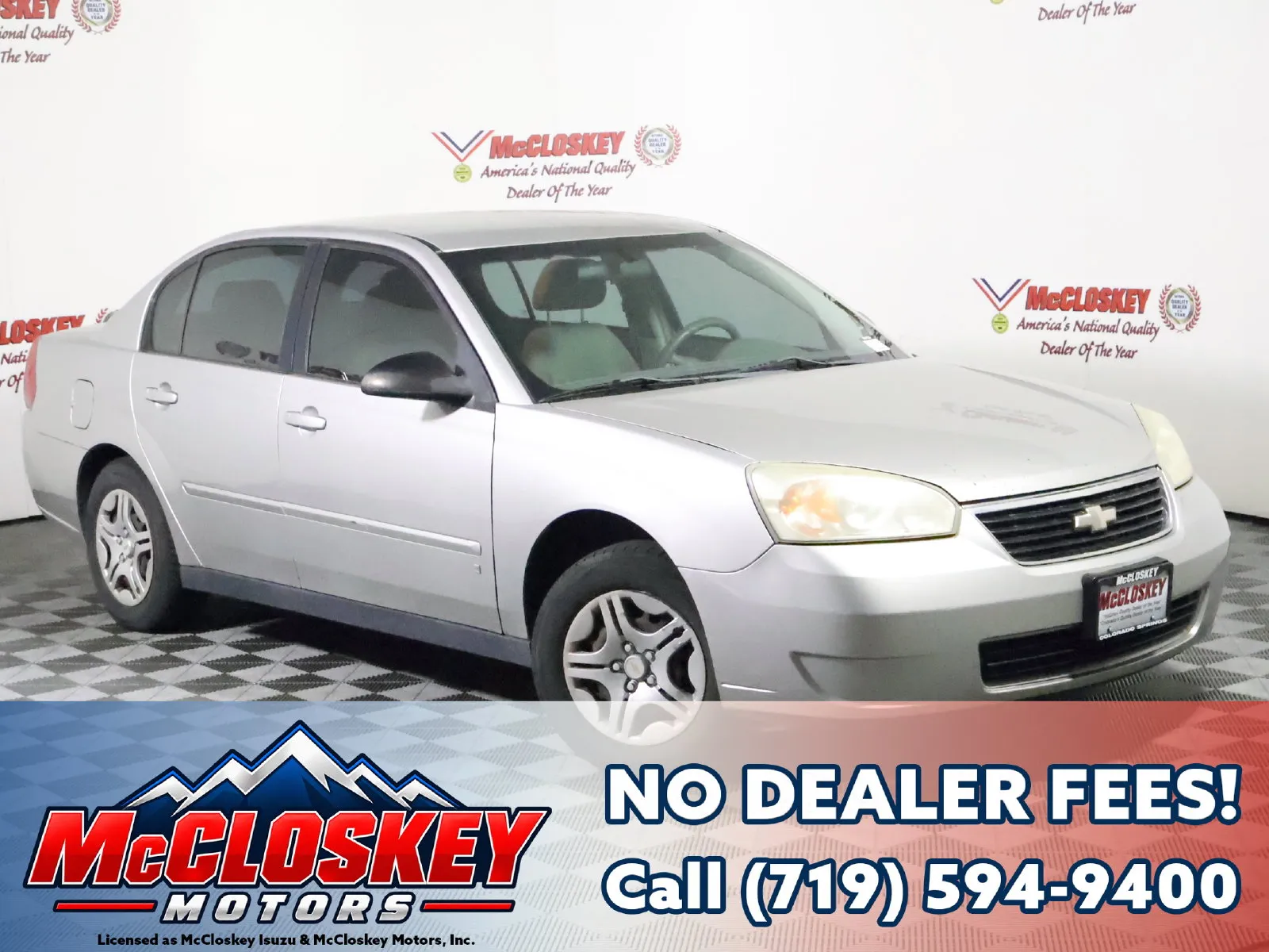 Silver 2007 Chevrolet Malibu LS for sale in Colorado Springs, CO