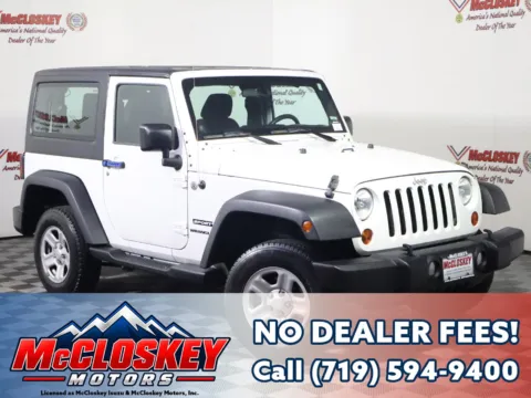 White 2013 Jeep Wrangler Sport for sale in Colorado Springs, CO