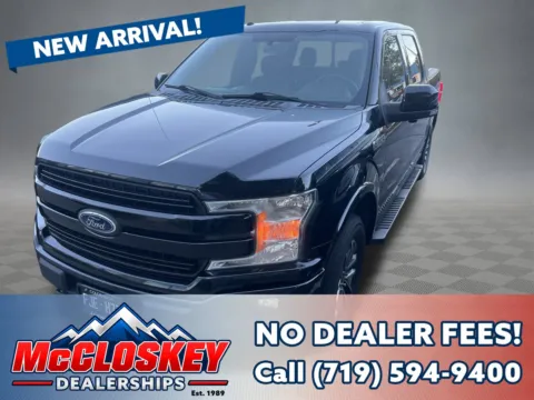 Black 2018 Ford F-150 Lariat for sale in Colorado Springs, CO