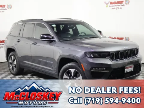 Gray 2024 Jeep Grand Cherokee 4xe for sale in Colorado Springs, CO