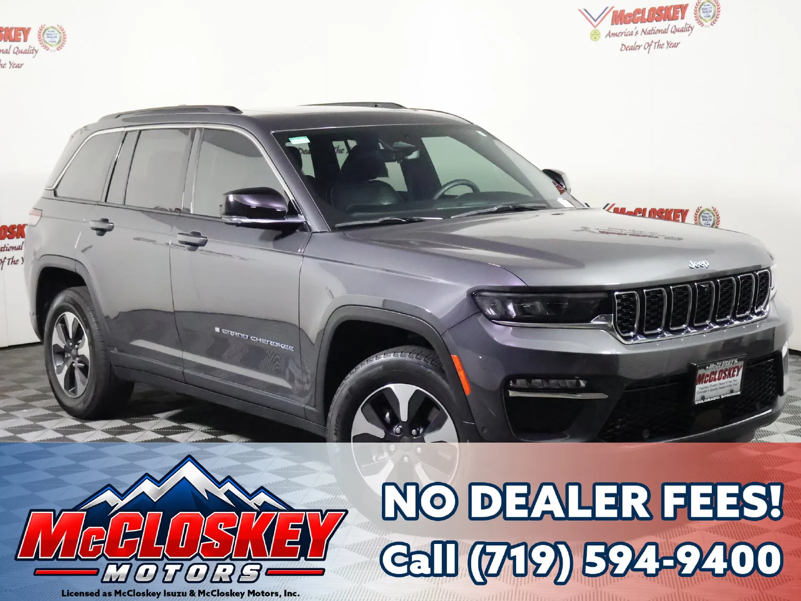 Gray 2024 Jeep Grand Cherokee 4xe for sale in Colorado Springs, CO