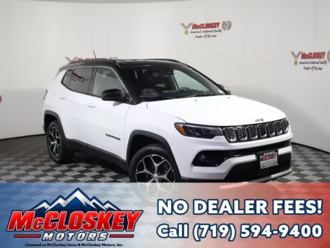 White 2024 Jeep Compass Limited for sale in Colorado Springs, CO