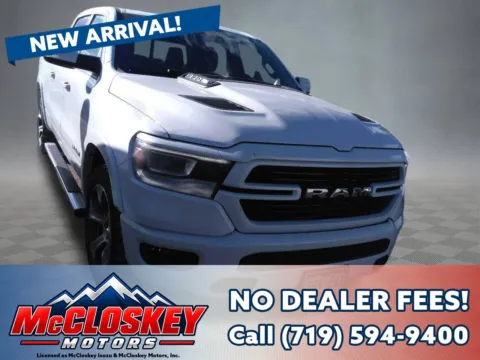 White 2020 Ram 1500 Laramie for sale in Colorado Springs, CO