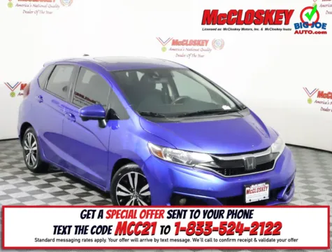 Blue 2019 Honda Fit EX for sale in Colorado Springs, CO