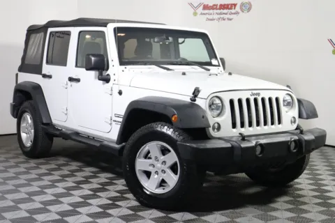 Another view of 2017 Jeep Wrangler Unlimited Sport for sale in Colorado Springs, CO at McCloskey Truck Town