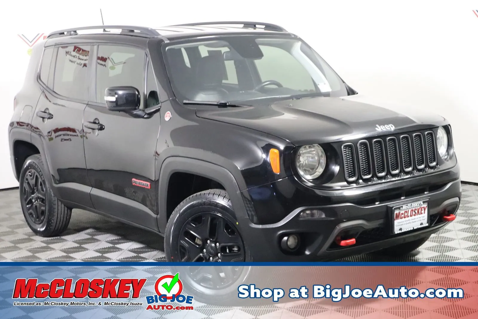 Black 2018 Jeep Renegade Trailhawk for sale in Colorado Springs, CO