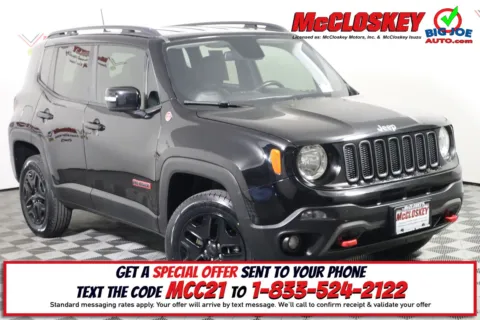 Black 2018 Jeep Renegade Trailhawk for sale in Colorado Springs, CO