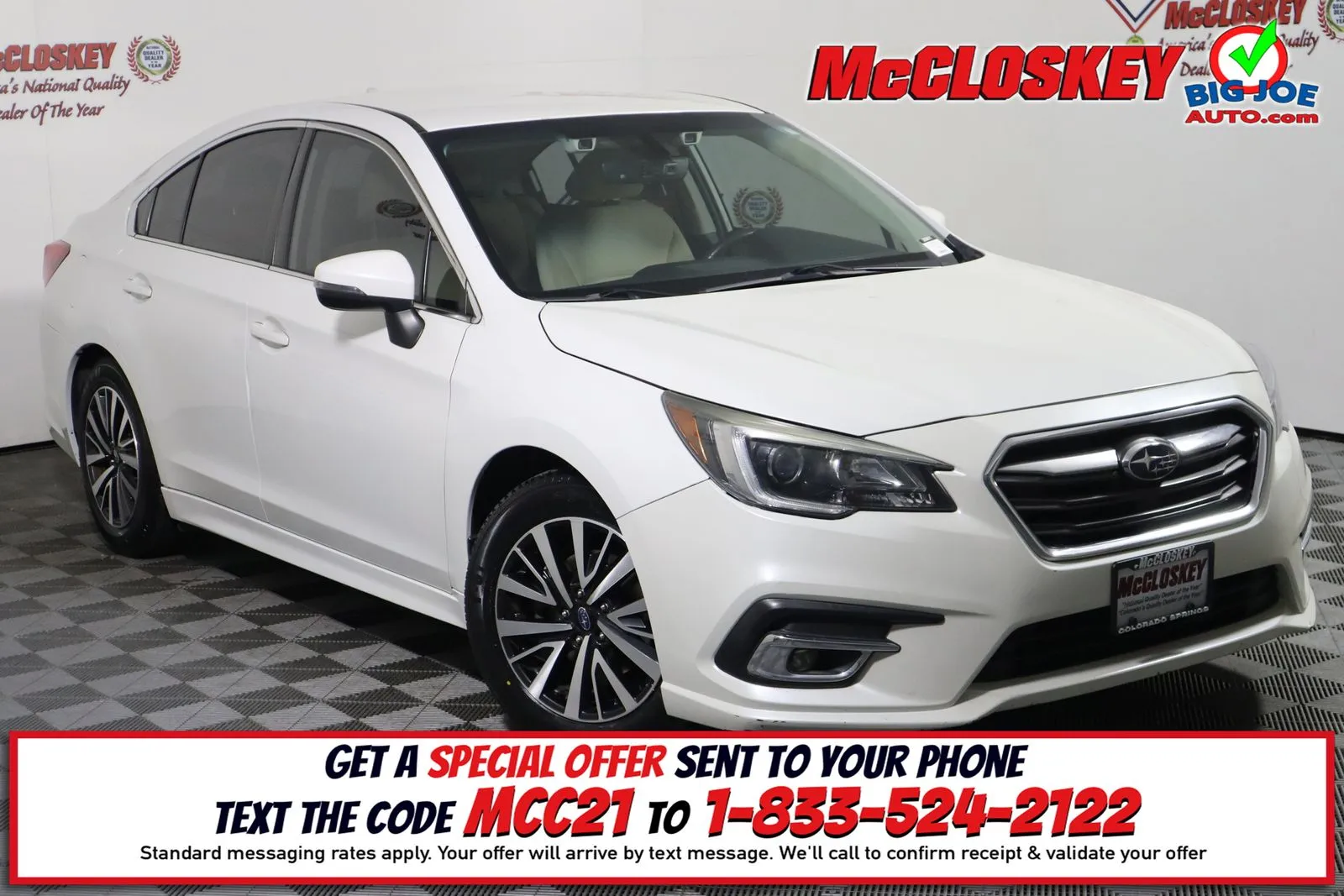White 2019 Subaru Legacy 2.5i for sale in Colorado Springs, CO